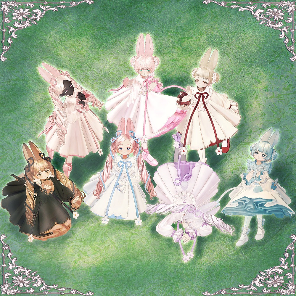 (発売記念価格)「フィユエ Fyuett」専用テクスチャ「Lune Lapine」 #N_Realm