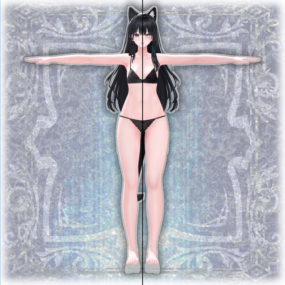 (発売記念価格、プレゼント企画中)「海咲-Misaki-」専用テクスチャ「Vantafeline」 #N_Realm