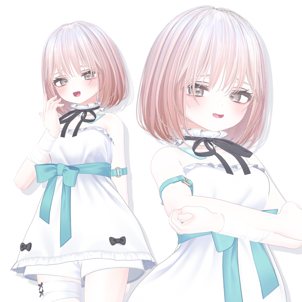【22 avatars】Lily Cut Hair【VRC hair】