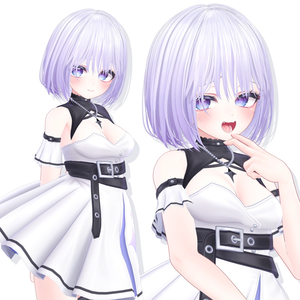 【22 avatars】Lily Cut Hair【VRC hair】