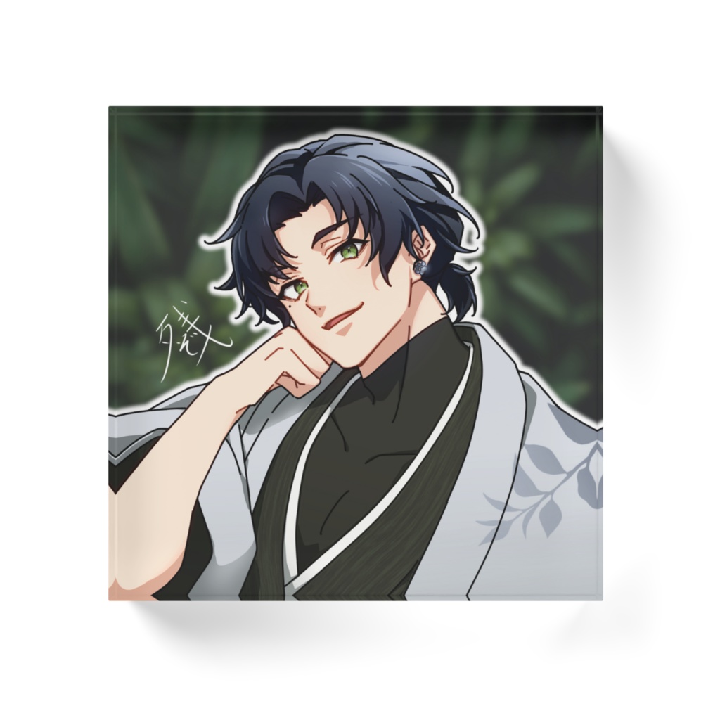 残像のアイコンアクリルブロック