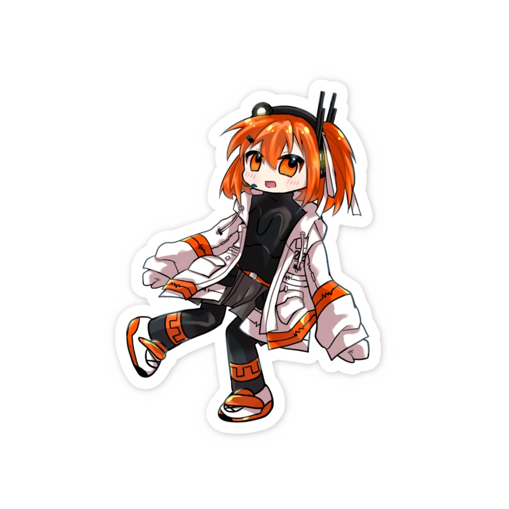 足立レイステッカー(表情差分あり)