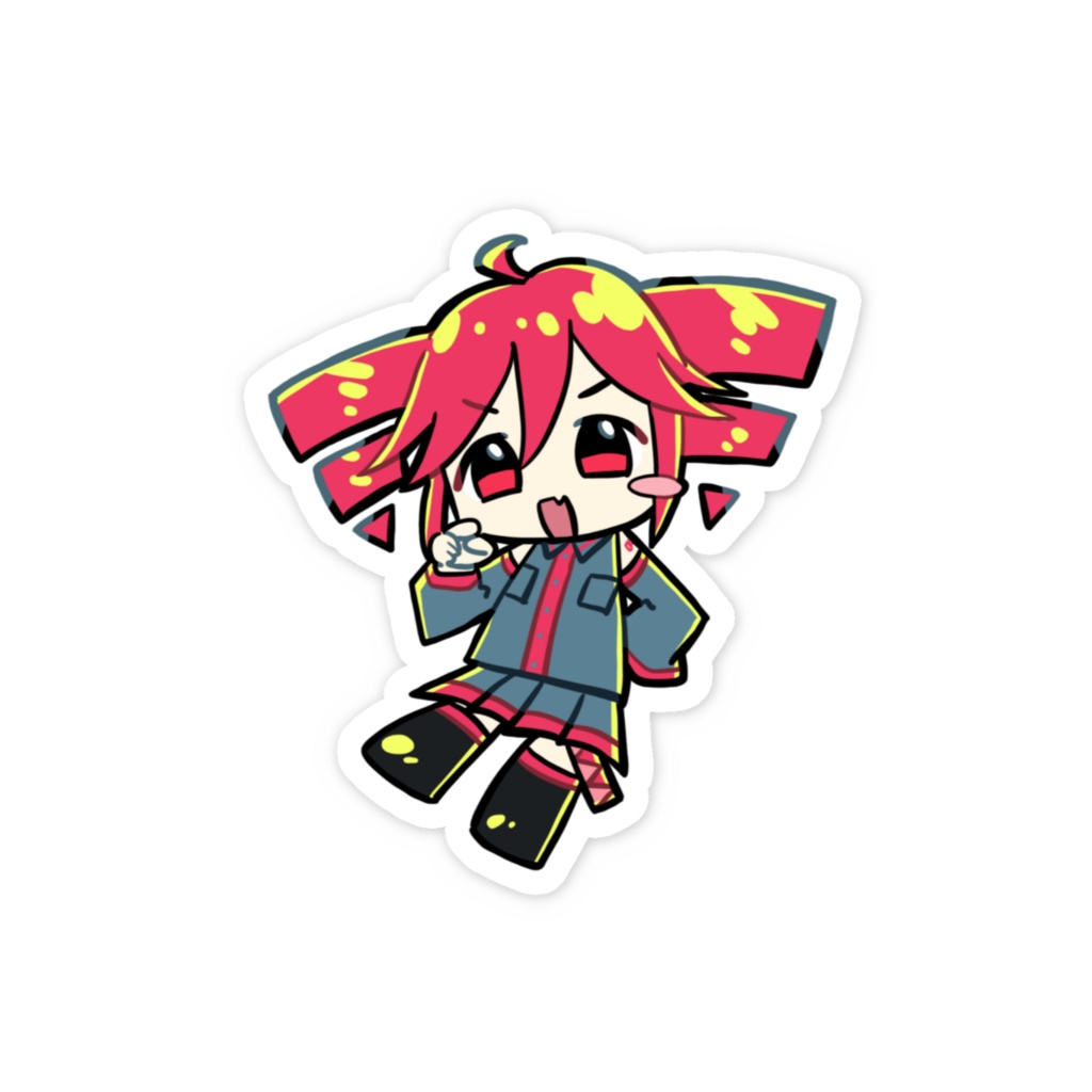 テトさん（UTAU）　ステッカー