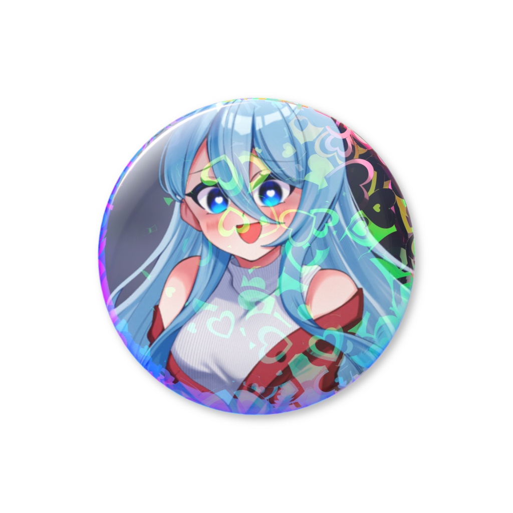 ♡ホログラム缶バッジ【砂藤こたつ バレンタイングッズ2026】