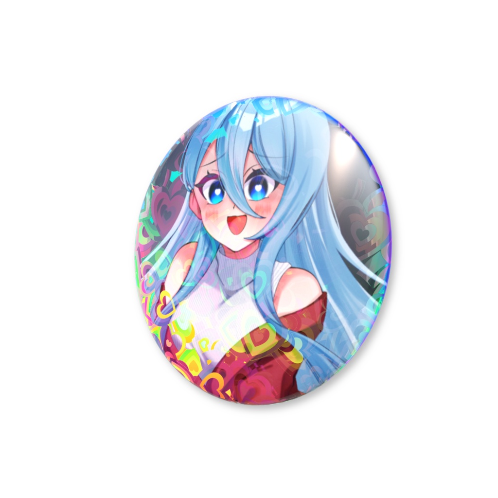 ♡ホログラム缶バッジ【砂藤こたつ バレンタイングッズ2026】