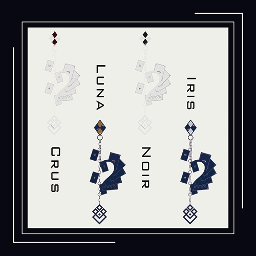 【VRC想定】♡♧Kardia♤♢ トランプピアス