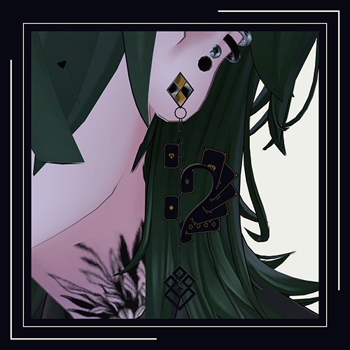 【VRC想定】♡♧Kardia♤♢ トランプピアス