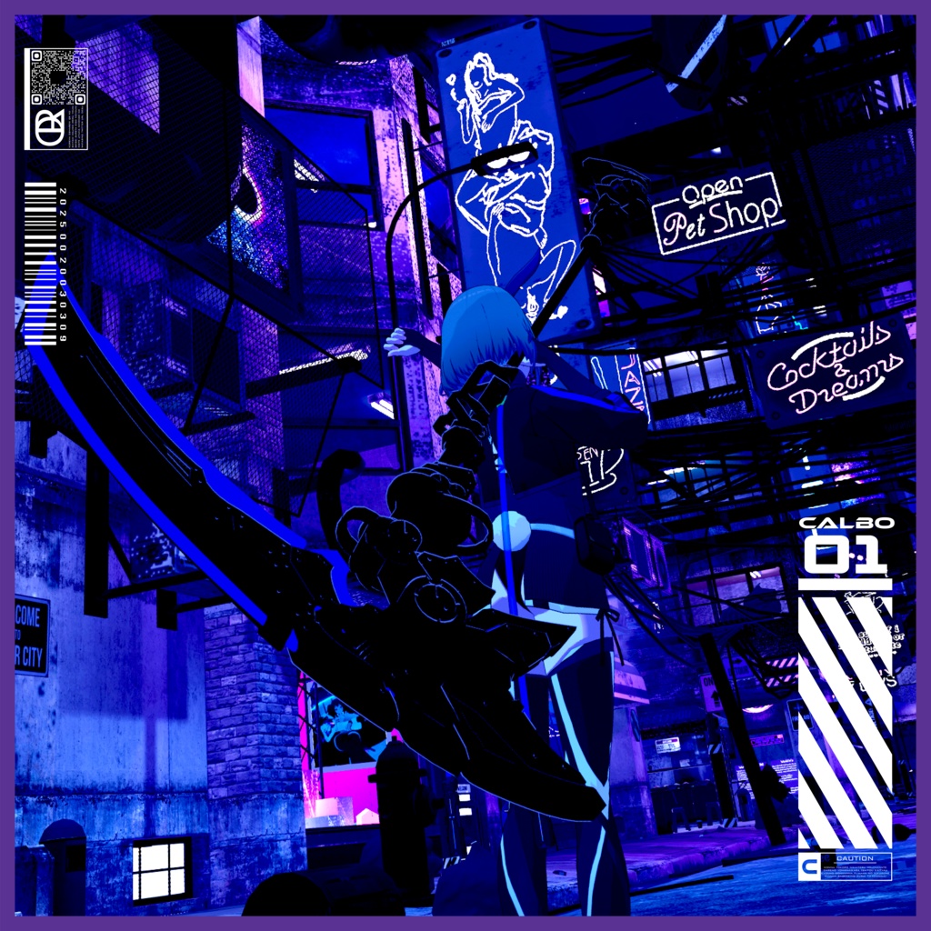 【VRC想定武器】【無料】GRh-Ra HARVESTER ANTARES-74000