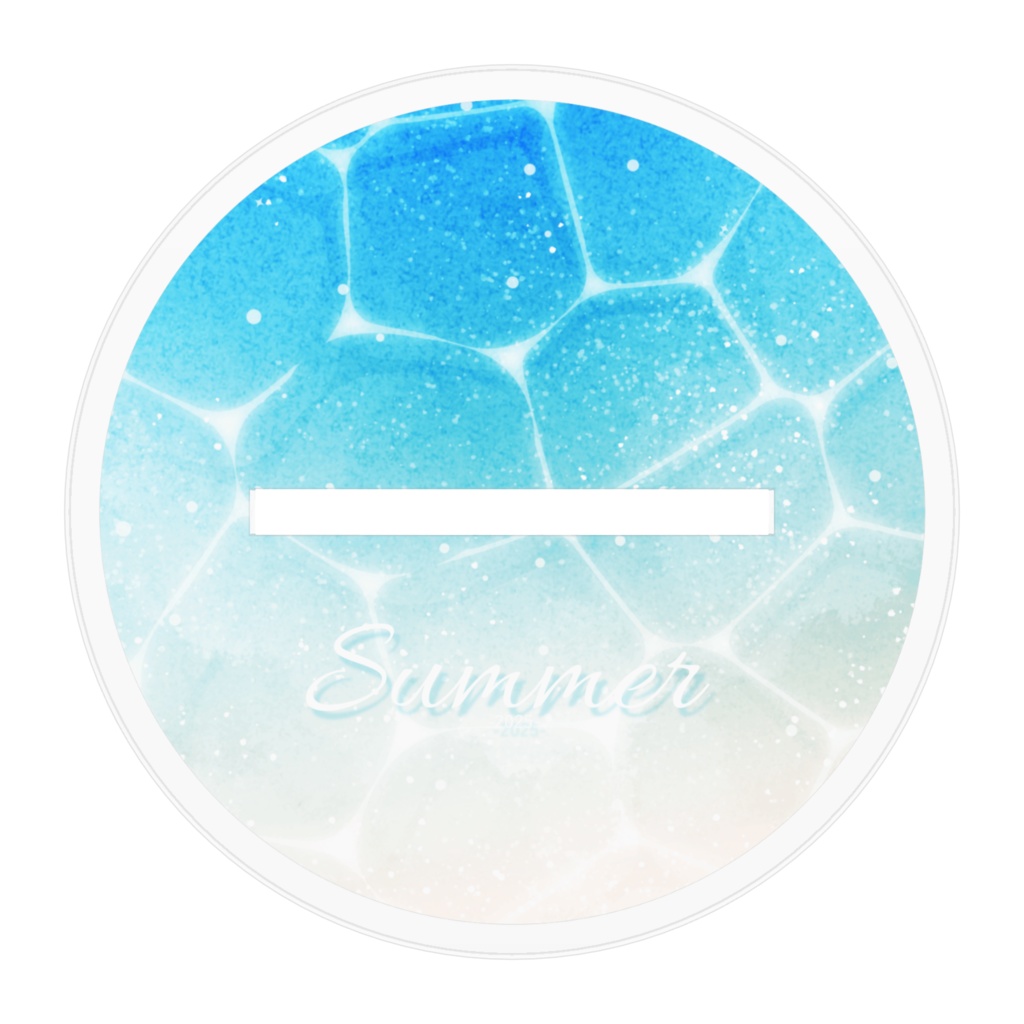 【Summer⛱️】アクリルスタンド(背景有)