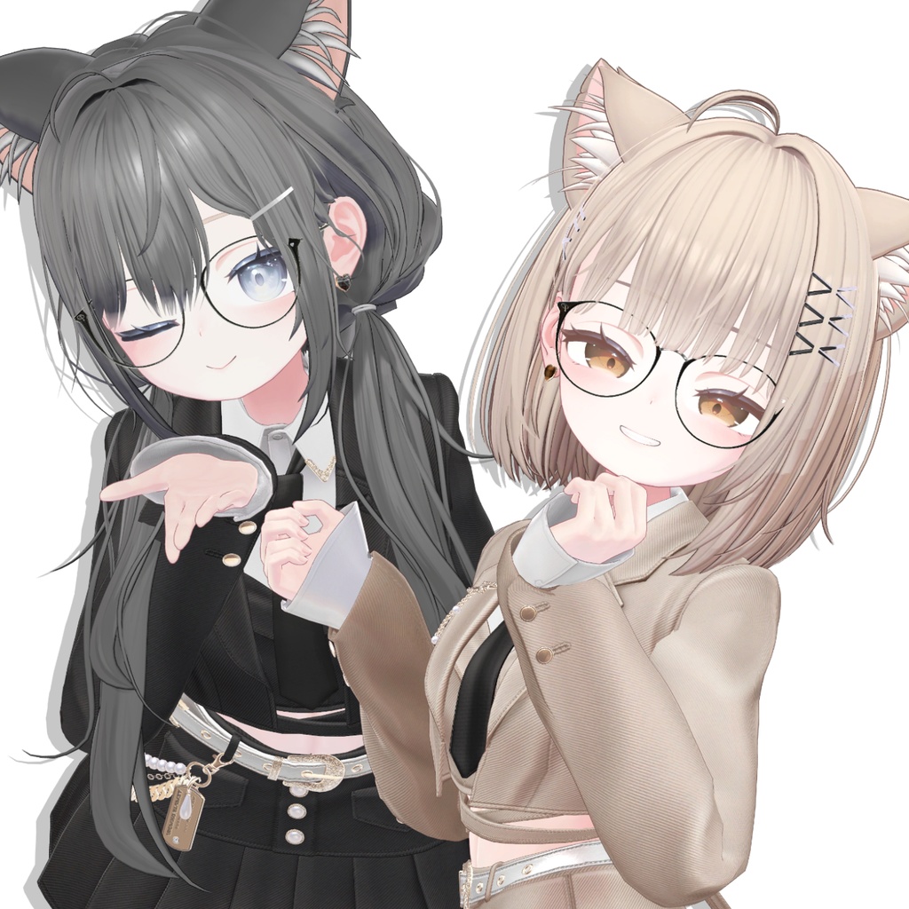 🌟販売記念セール 10/31-11/2🌟【MA対応】チェックハートピアス -Check Heart Piercing-