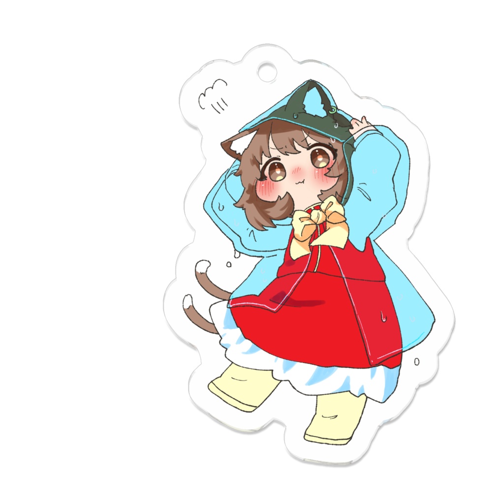 雨の日もいっしょ！ちぇんちゃん