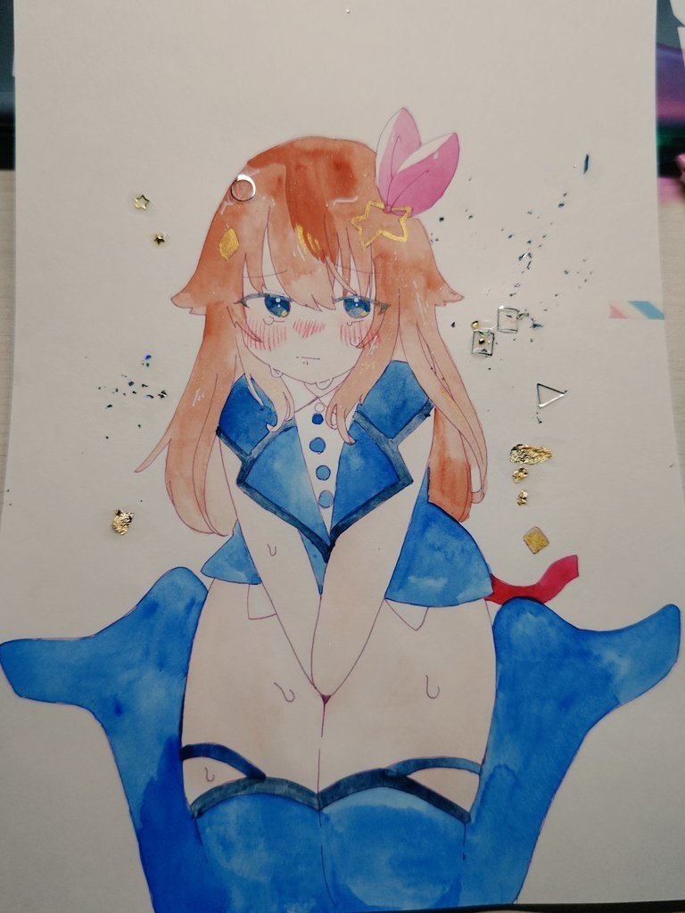 Sraちゃん絵    A4 額縁