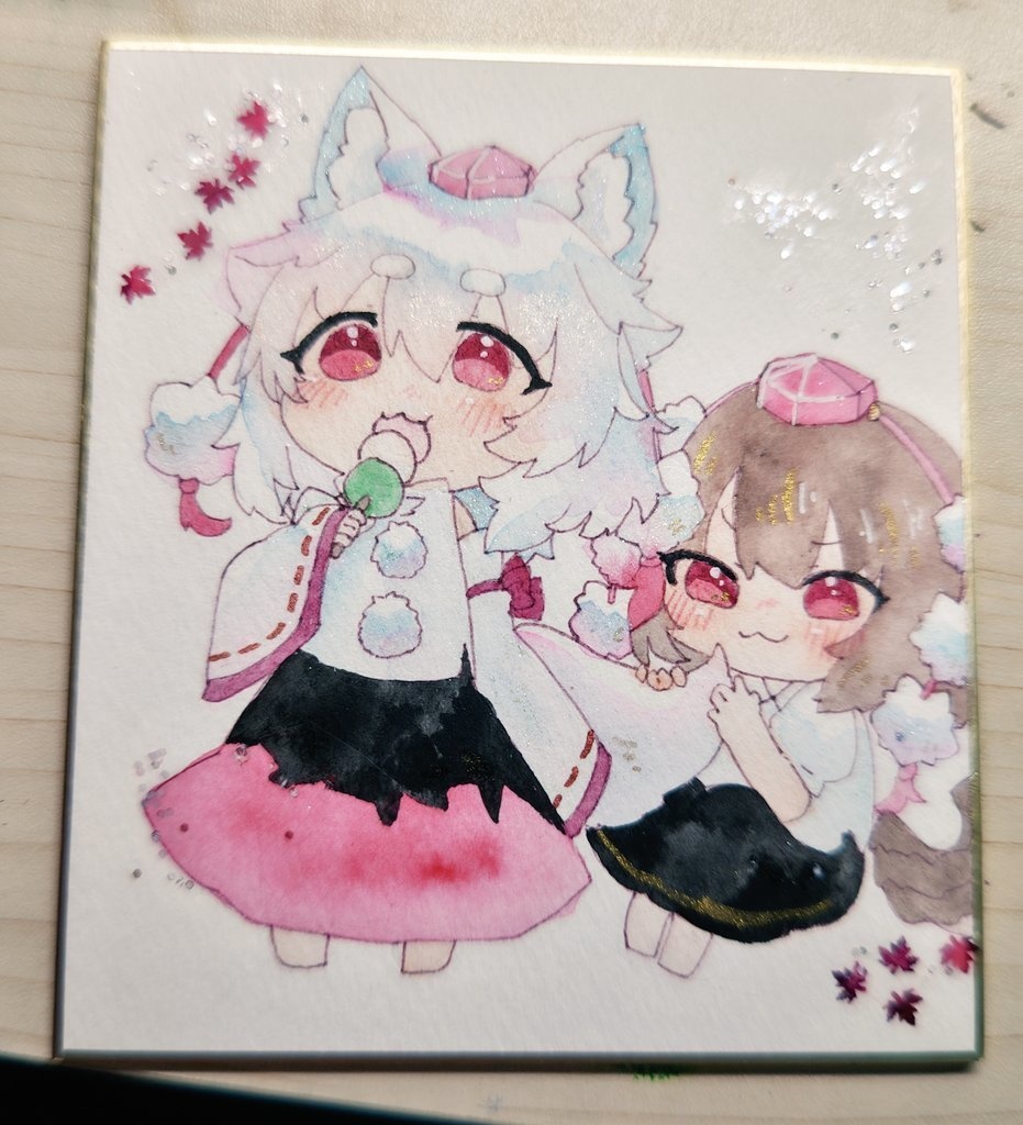 あやもみ  中色紙