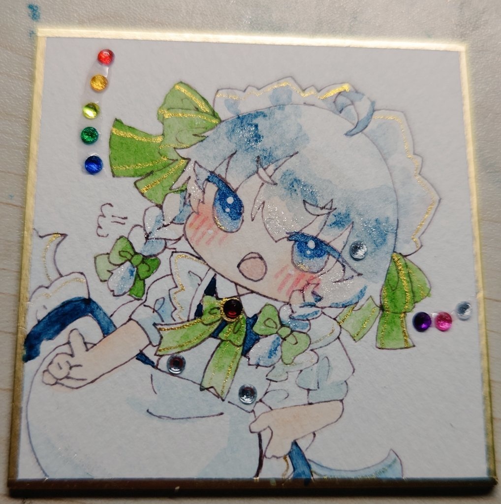 さくや    激おこ     ミニ色紙