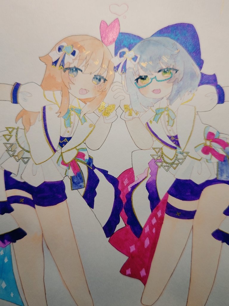 アイドルなえーそら   A4サイズ  額縁