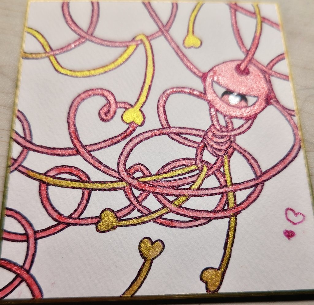 さとり    中色紙