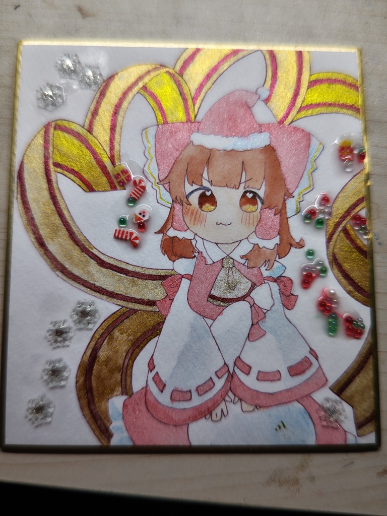 れいむちゃん   中色紙