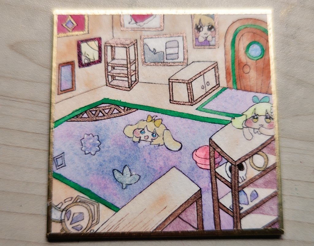 お部屋の探検    豆色紙  「同人作品」