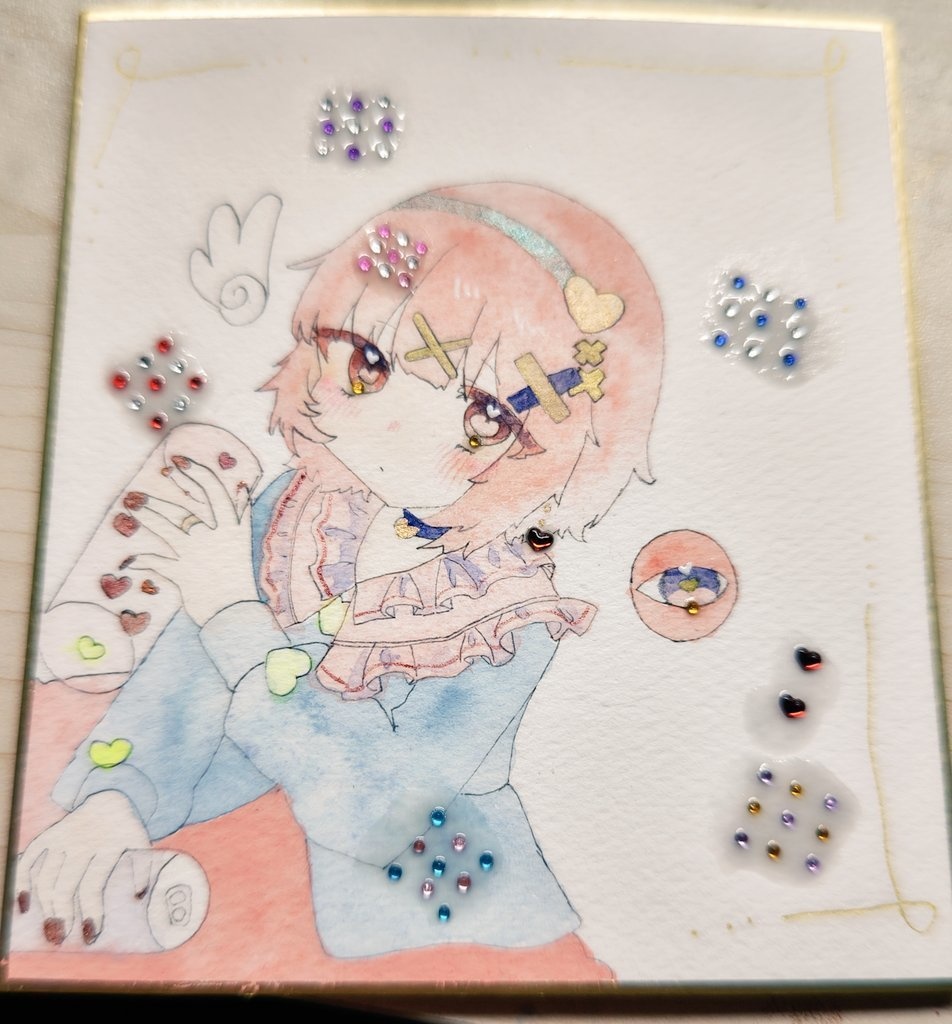 ほんのり地雷系さとりちゃん    小色紙