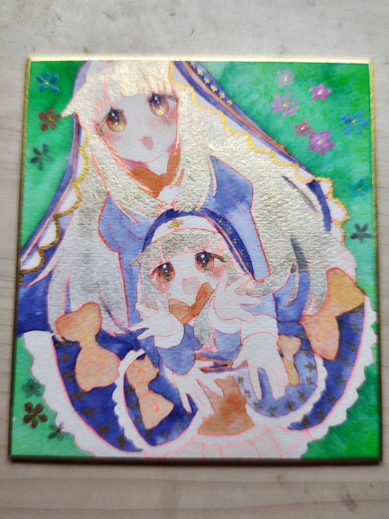幸せｽﾋﾟｷ     「同人作品」   小色紙