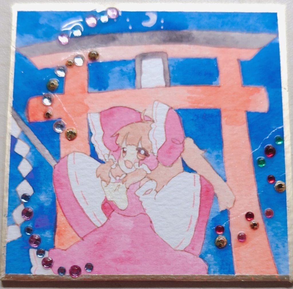 れいむちゃんの祈祷    豆色紙