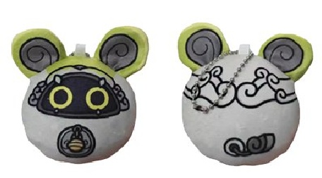 ゼンゼロ　鳴くクッションキーホルダー　オシシ