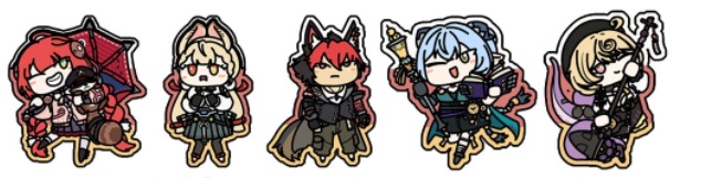 ゼンゼロ　アクリルキーホルダー　怪談屋 セット