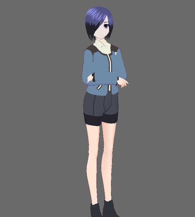Touka Kirishima Commission model
