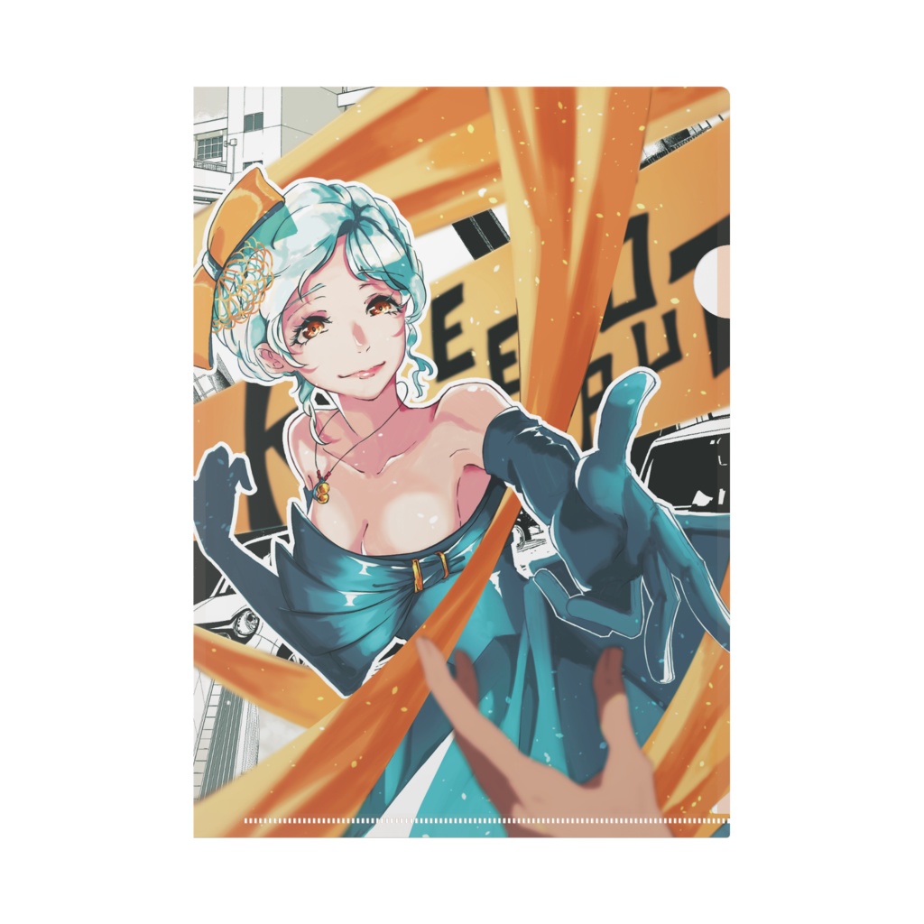 【オリジナル】Title:お迎えにきました! / クリアファイル