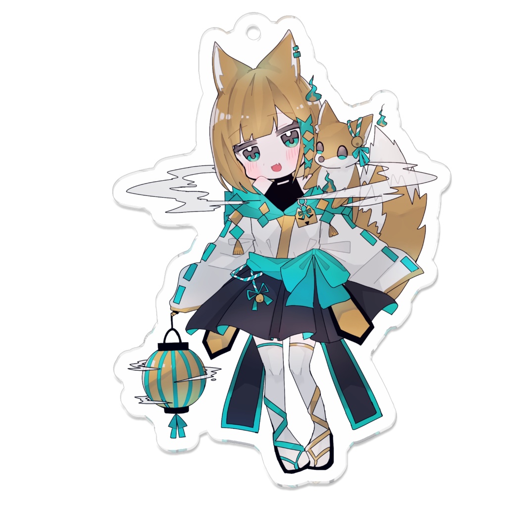 ようアクリルキーホルダー 和服ver.