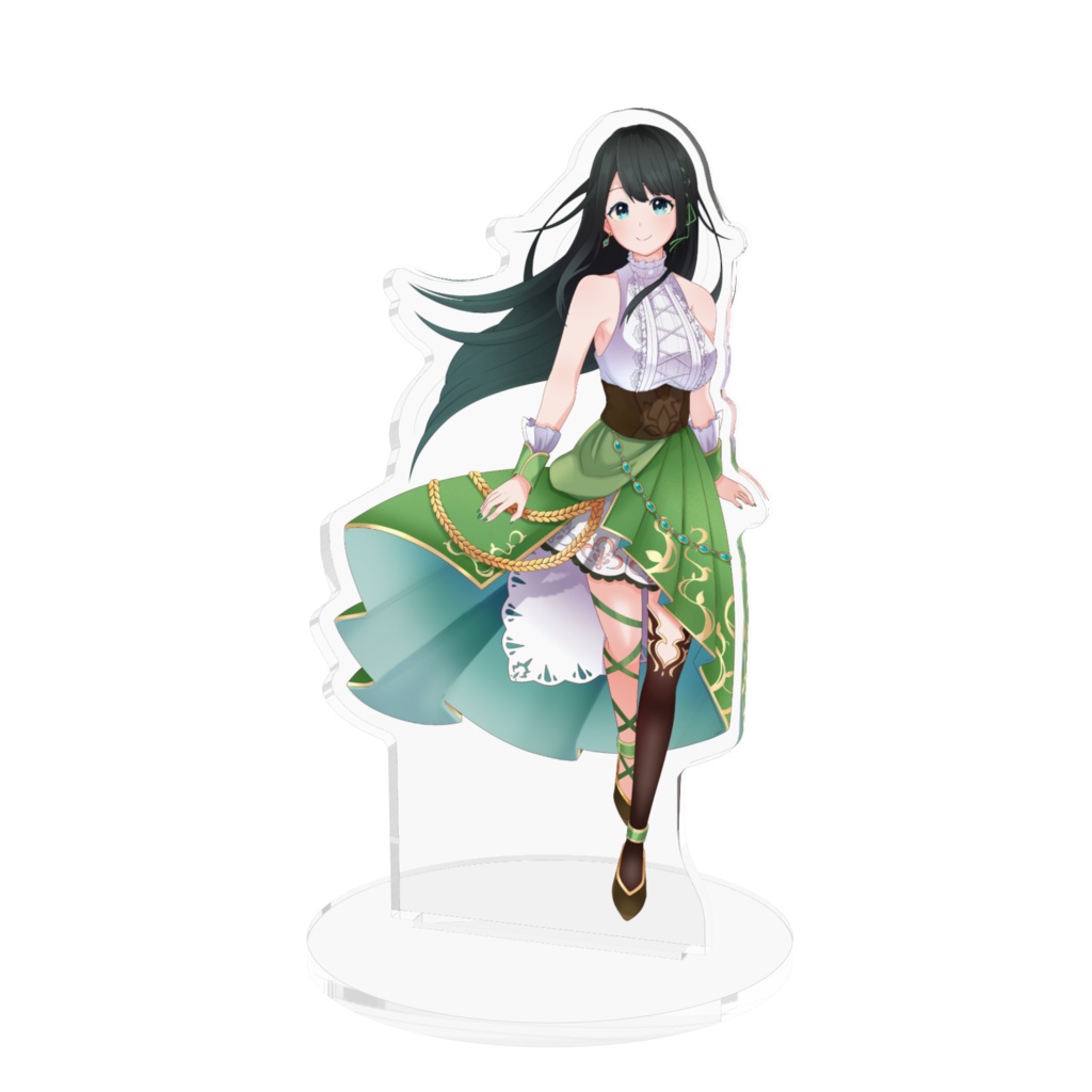 藤原茶彩キービジュアルアクリルフィギュア