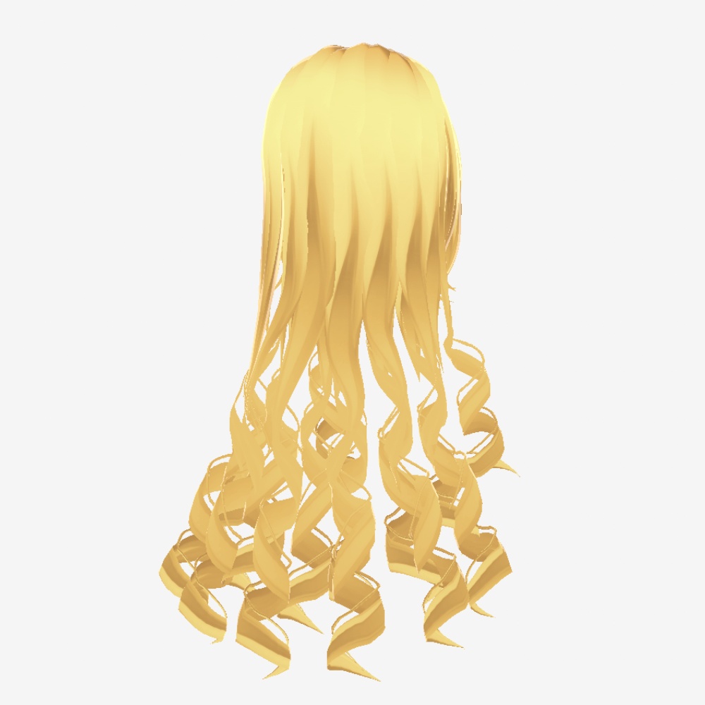 【VRoid正式版】お嬢様ドリルロール ヘアプリセット hair presets
