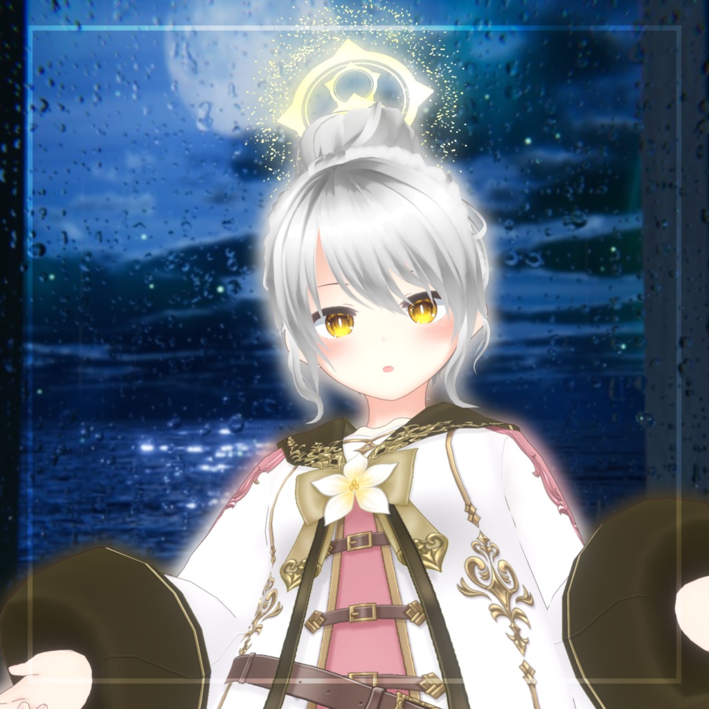 【VRoid正式版】天使の輪(ヘイロー) 全3種 VRoid Halo&Textures