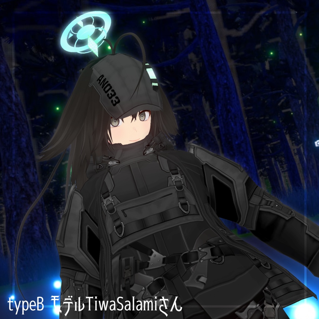 【VRoid正式版】天使の輪(ヘイロー) 全3種 VRoid Halo&Textures