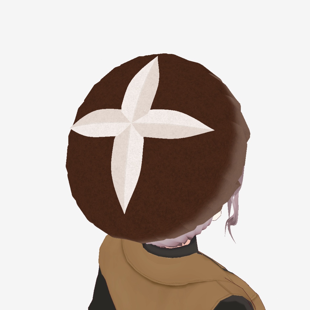 【 #VRoid 正式版】しいたけ帽子 hairpresets