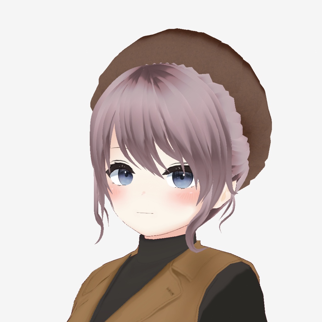 【 #VRoid 正式版】しいたけ帽子 hairpresets