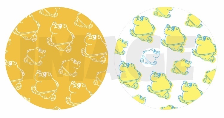 ハムふぁコースター(2枚セット)