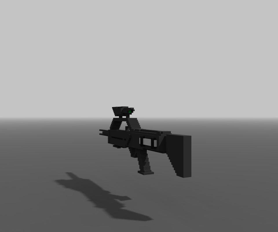 ボクセルビームライフルパック