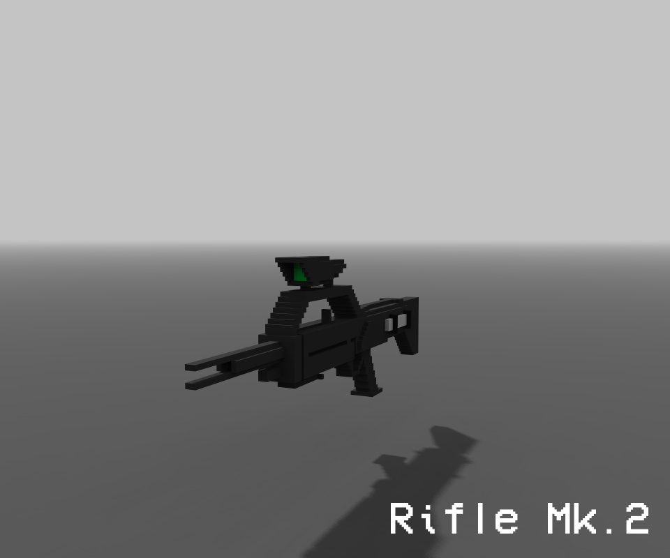 ボクセルビームライフルパック