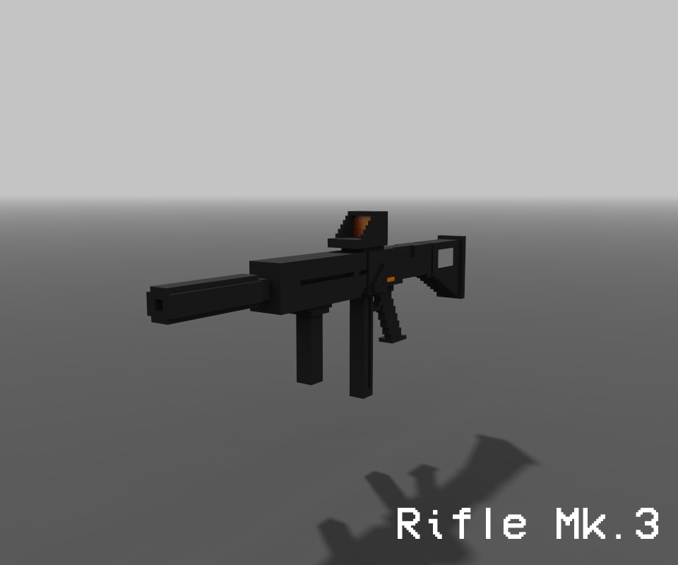 ボクセルビームライフルパック