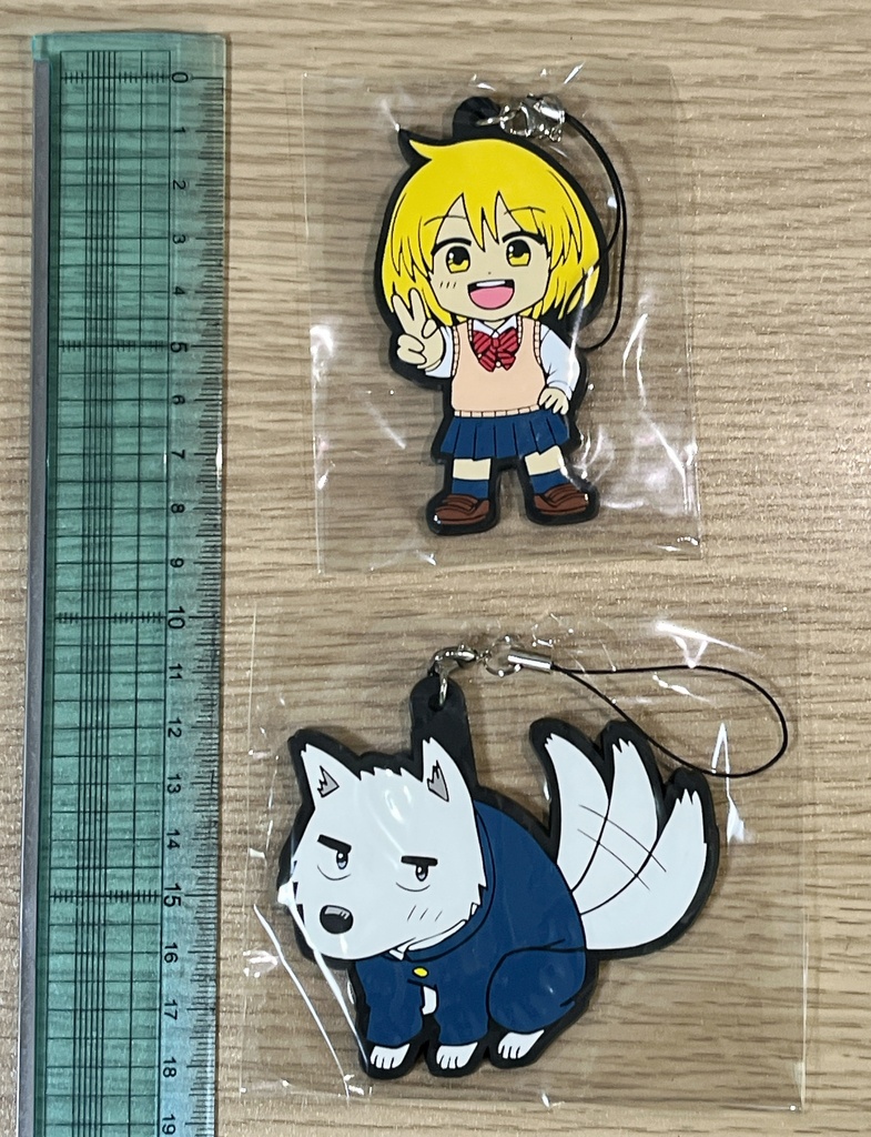 ラバーストラップ（はるみ、駿介セット）