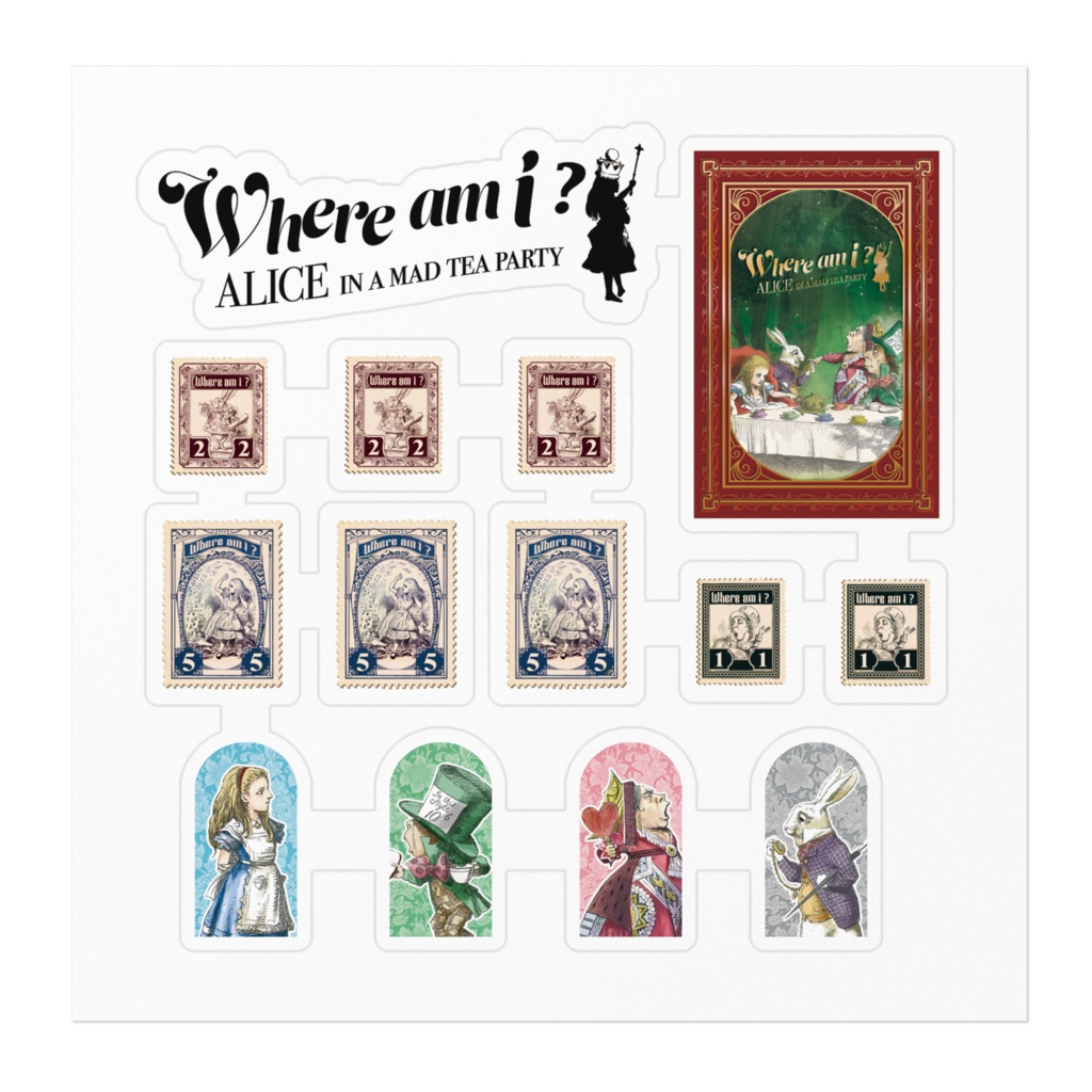 Where am I ? シール / Where am I? Sticker