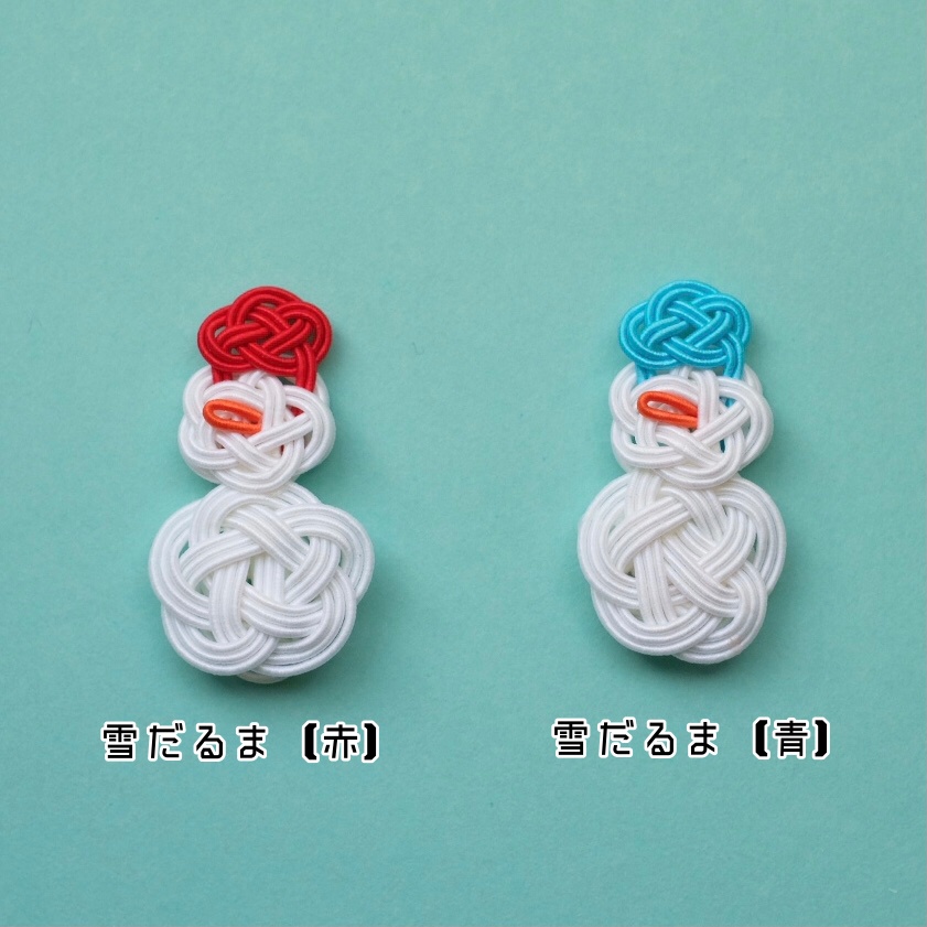 マグネットアクセ【雪だるま】