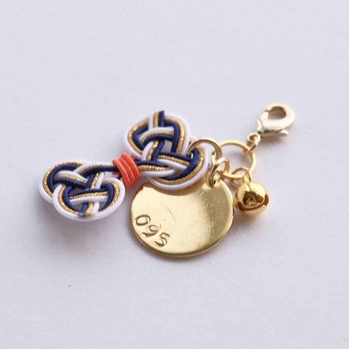 水引刀帳番号チャーム