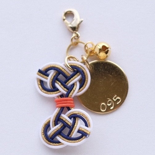 水引刀帳番号チャーム