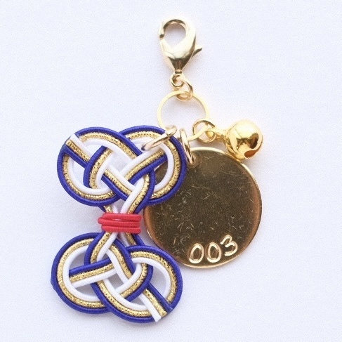 水引刀帳番号チャーム