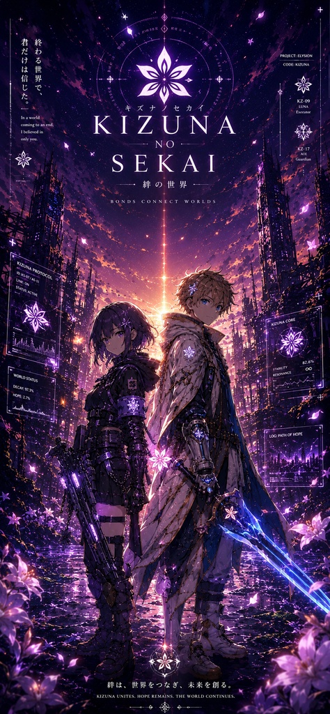 KIZUNA NO SEKAI Wallpaper Collection Vol.1
