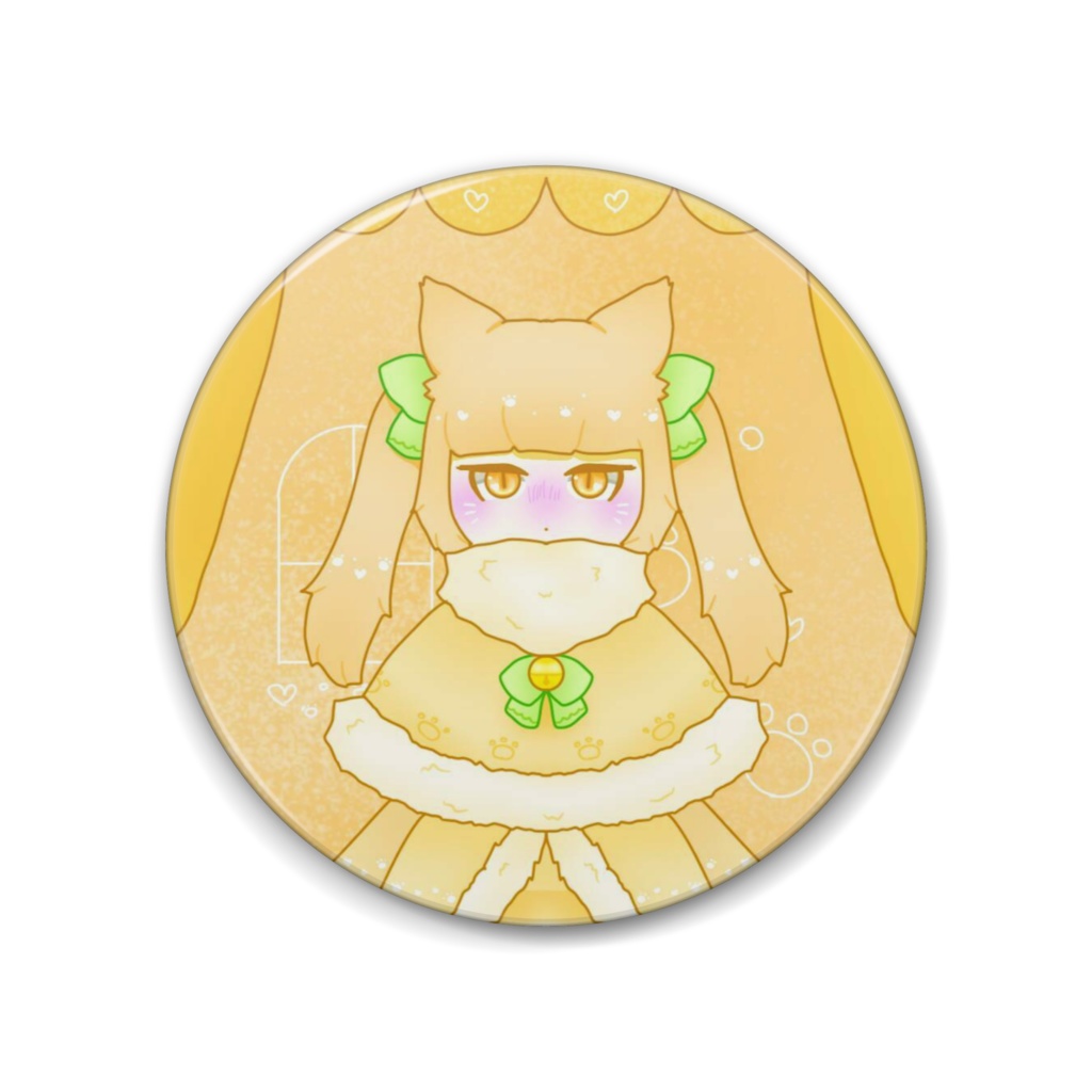 缶バッジ88mm *キャット*