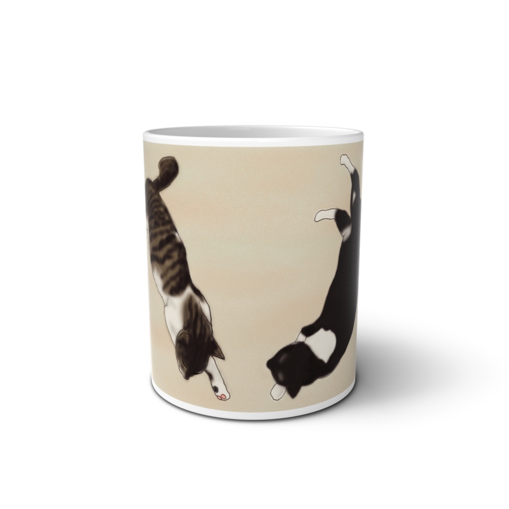 Cats on the Floor Mug