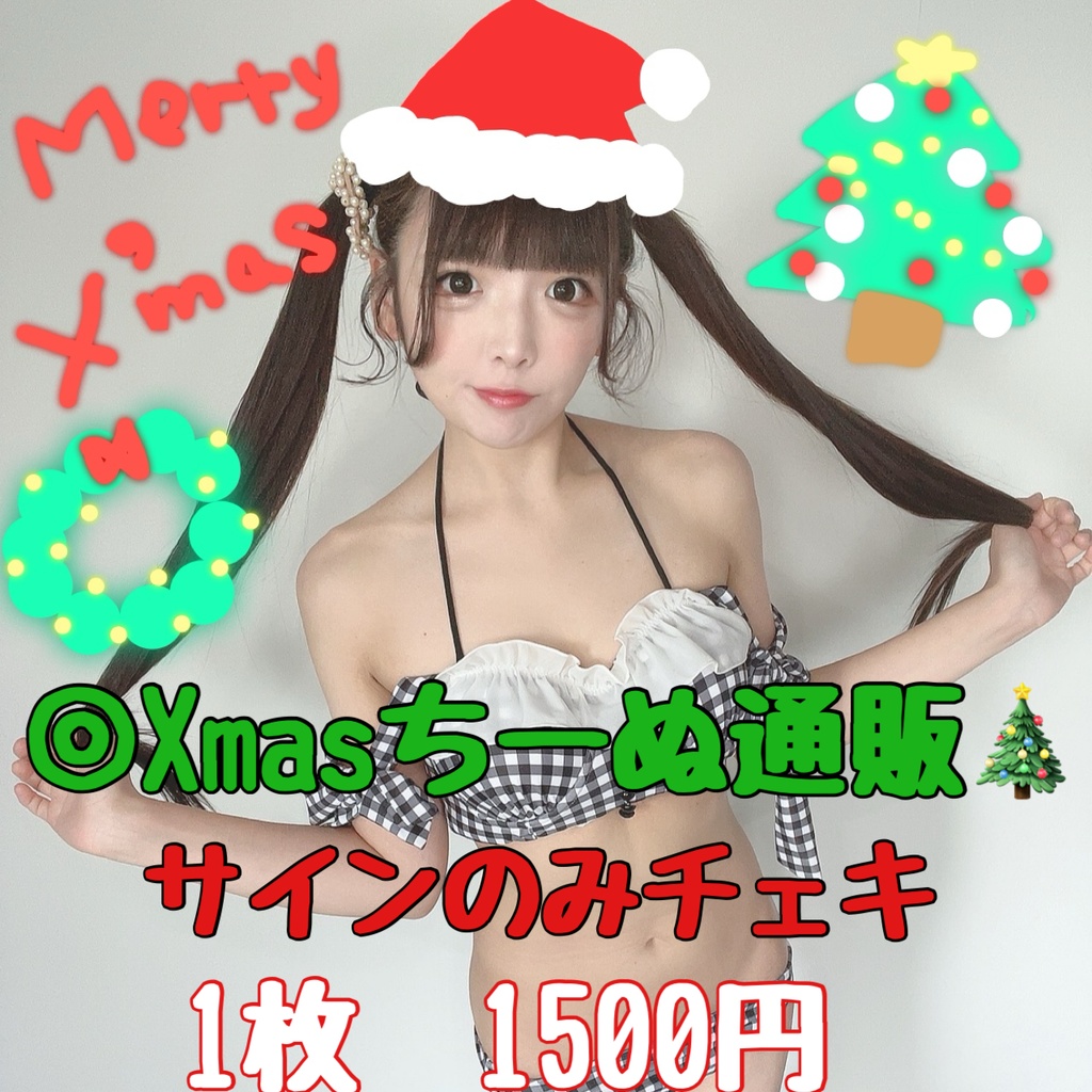 【Xmas限定】サインのみチェキ 1枚